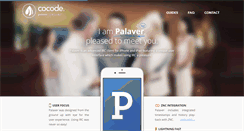 Desktop Screenshot of palaverapp.com